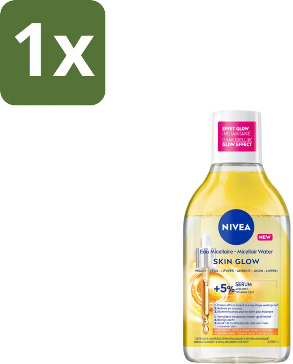 NIVEA Micellair Water Serum Verrijkt Stralend 400ml