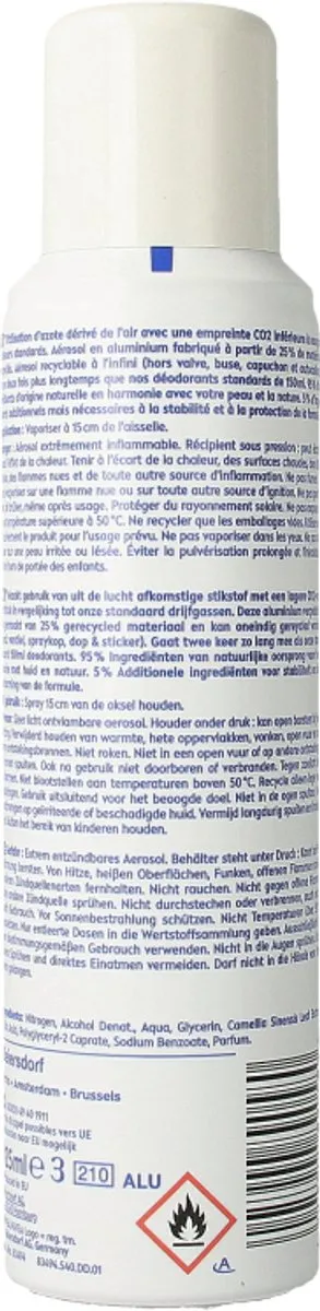NIVEA Naturally Good Deodorant Spray Green Tea 125ml
