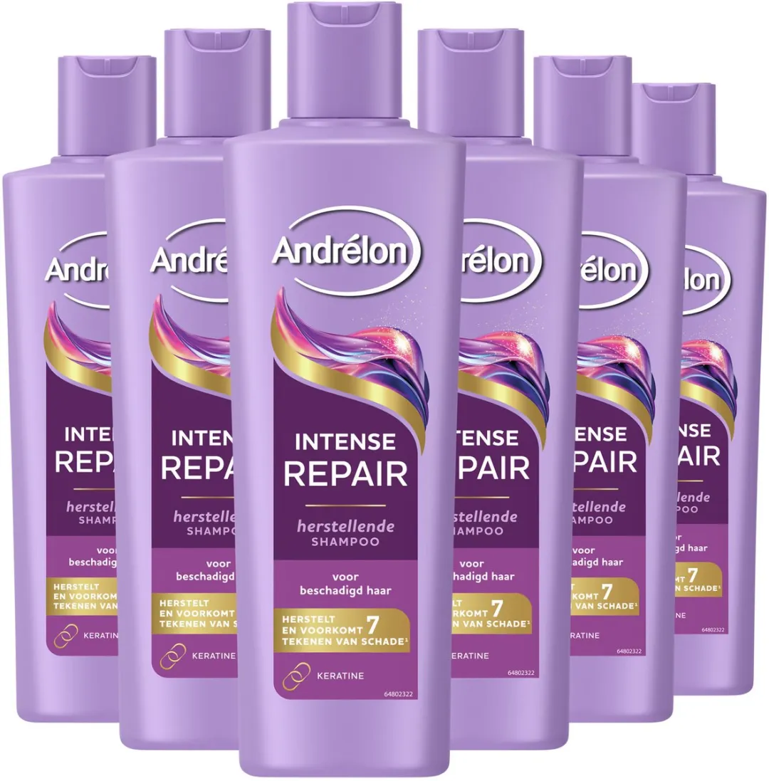 Andrélon Intense Repair Shampoo - 6x250ml