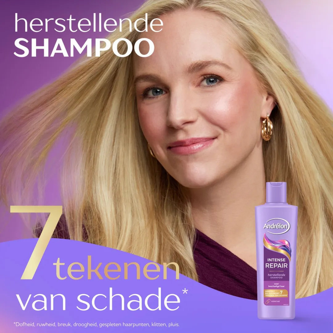 Andrélon Intense Repair Shampoo - 6x250ml