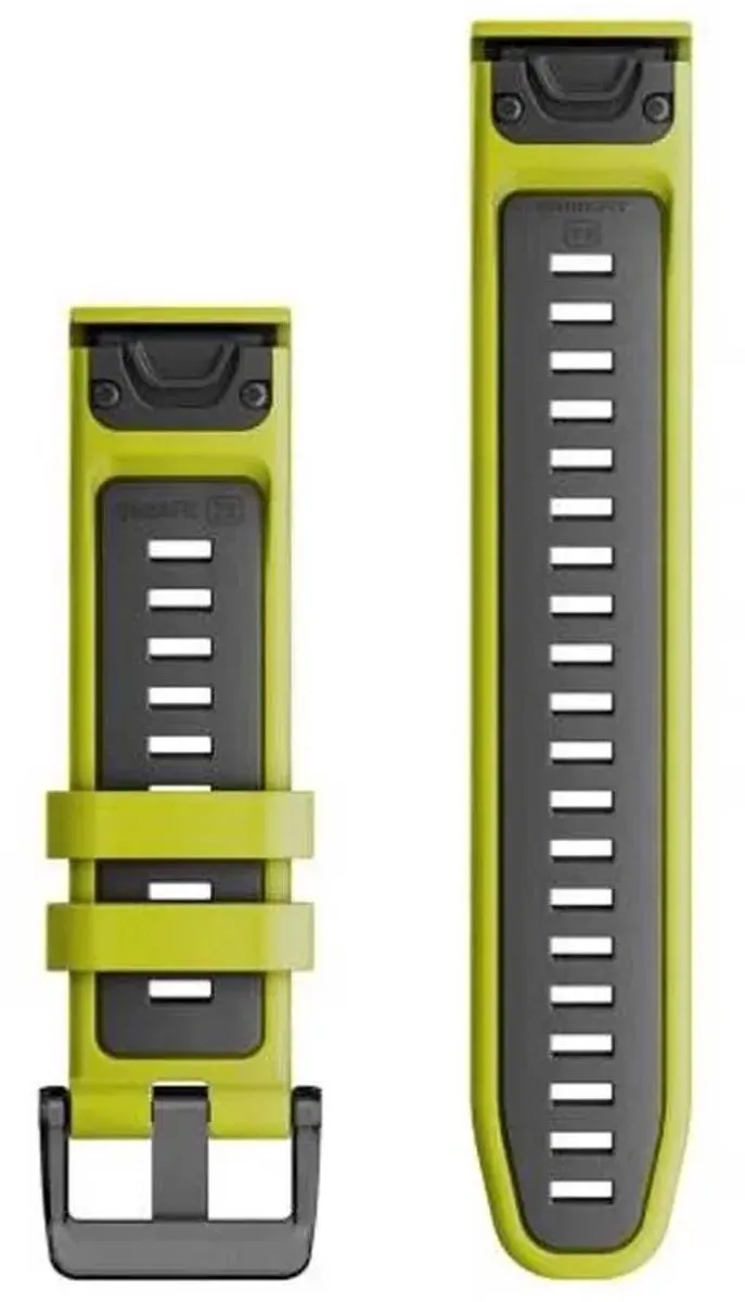 Garmin QuickFit Horlogeband - 22mm - Grijs/Oranje - afbeelding 6 van 6