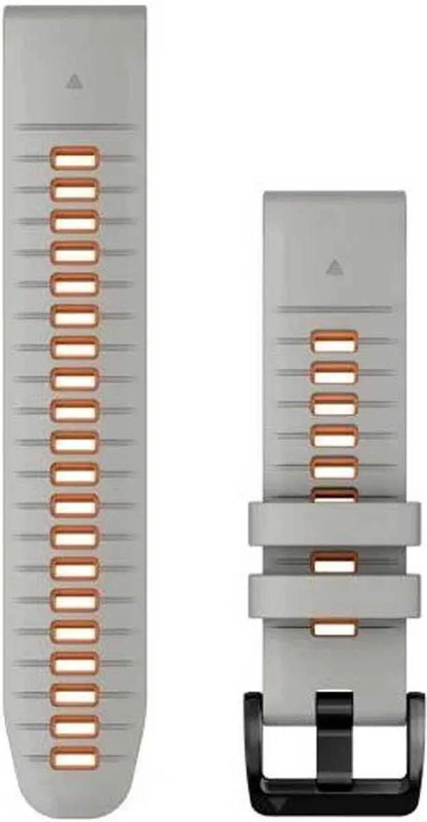 Garmin QuickFit Horlogeband - 22mm - Grijs/Oranje