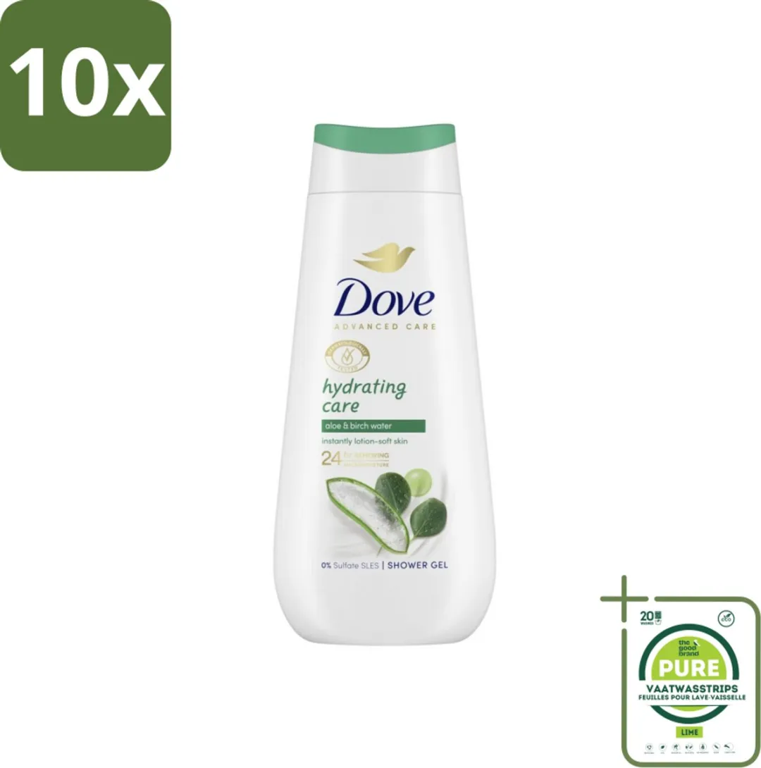 Dove Douchecrème Hydraterende Care 225ml