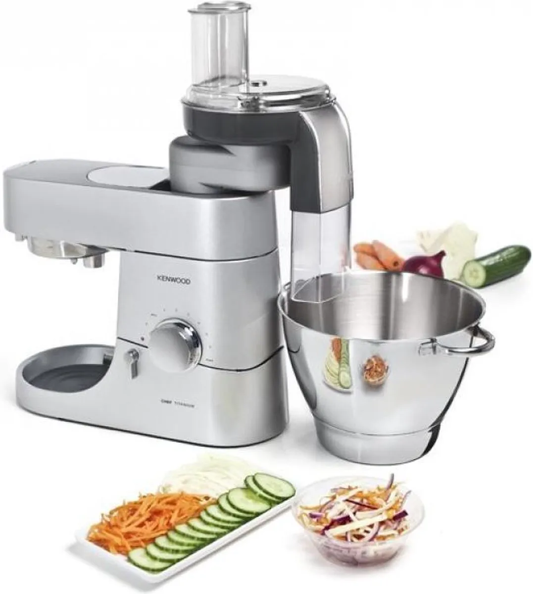 Kenwood Chef XL KVL4140S Keukenmachine 1200W - Zilver - afbeelding 2 van 6