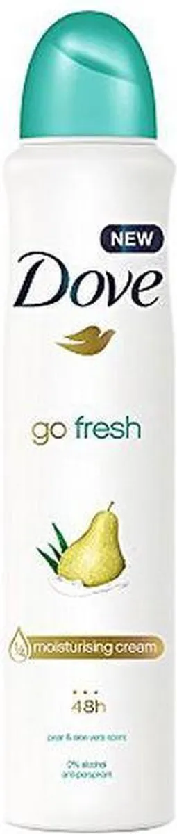 Dove Deospray Go Fresh Peer & Aloe Vera 250ml - 12 Stuks