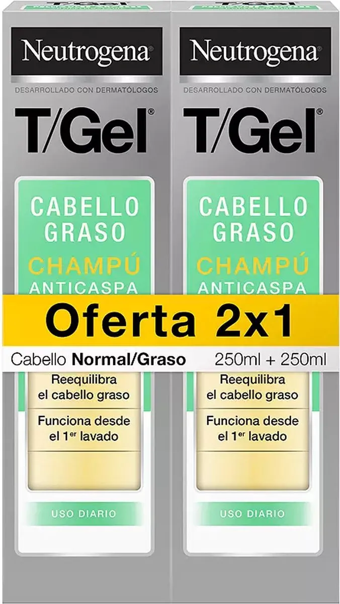 Neutrogena Anti-Roos Shampoo 500ml - 2 Stuks