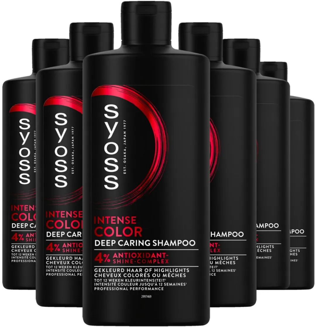 SYOSS Color Shampoo Gekleurd Haar 6x440ml