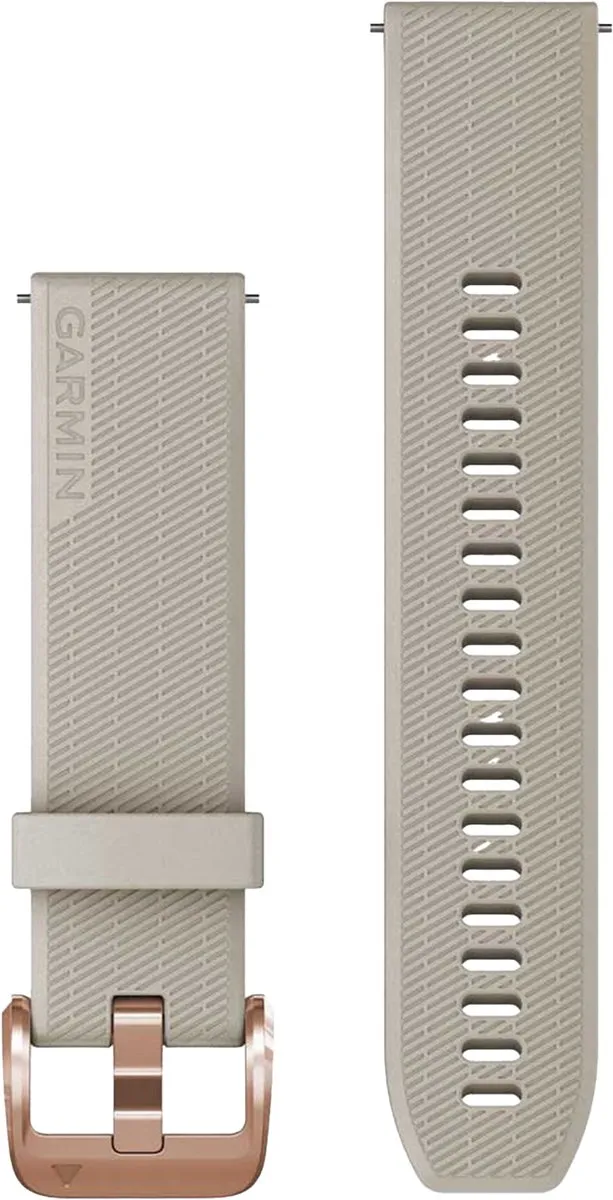 Garmin Siliconen Bandje 20mm - Light Sand/Rose Gold