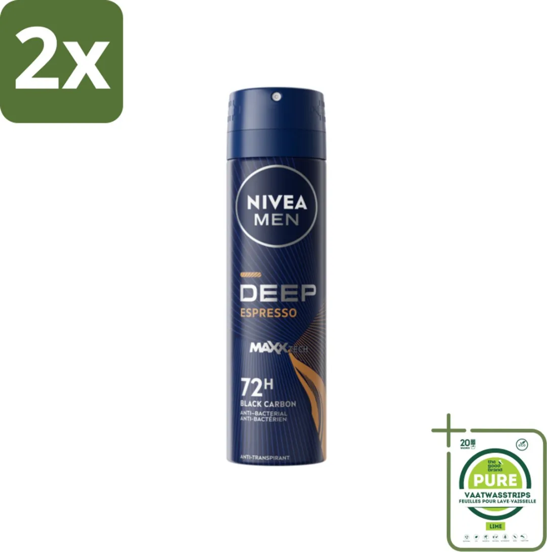 NIVEA MEN Deep Espresso Anti-transpirant Spray 300ml