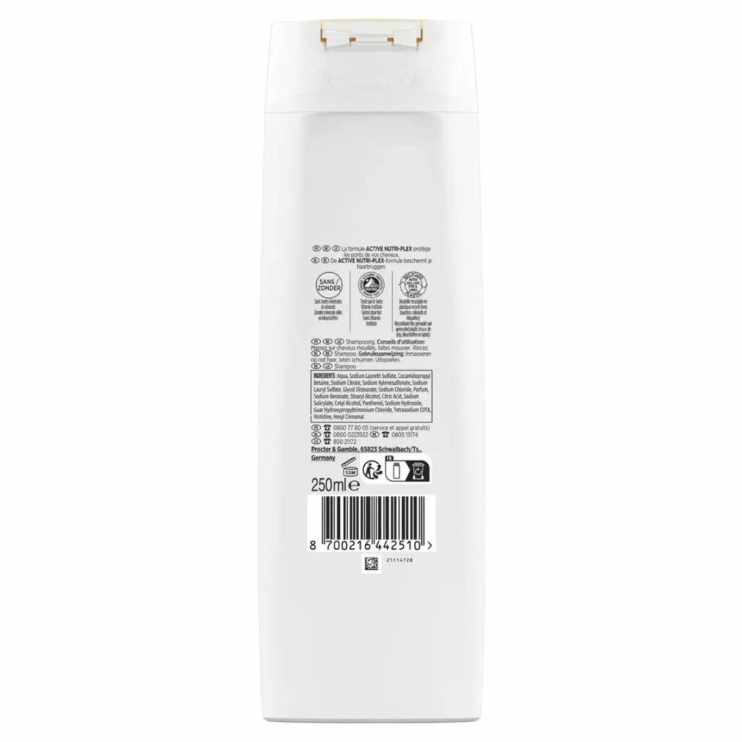 Pantene Classic Clean Shampoo 1250ml - 5x250ml