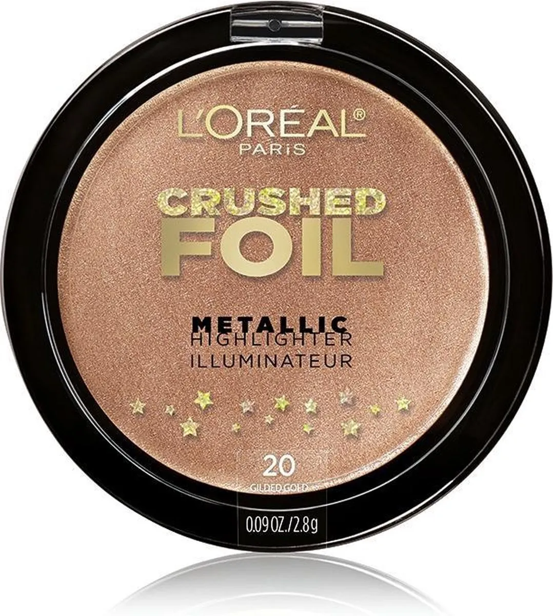 L'Oréal Paris Crushed Foil Highlighter 2.8ml - Gilded Gold