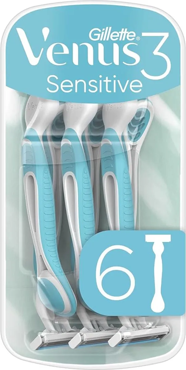 Gillette Venus3 Sensitive Wegwerpscheermesjes