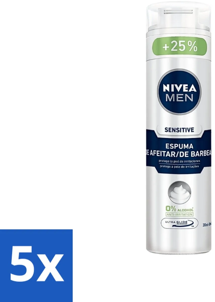 NIVEA Men Sensitive Scheerschuim 250ml