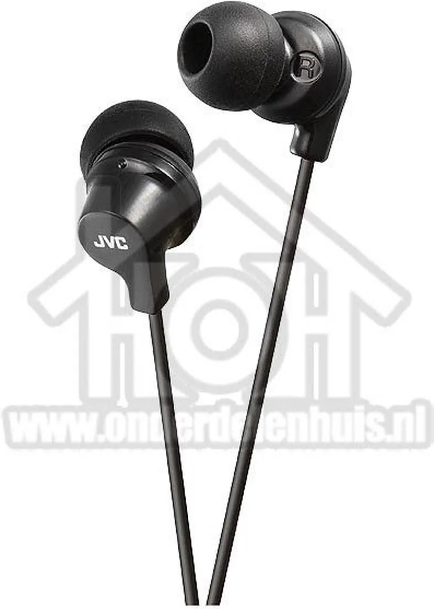 JVC HA-FX10-B In-Ear Hoofdtelefoon - Zwart