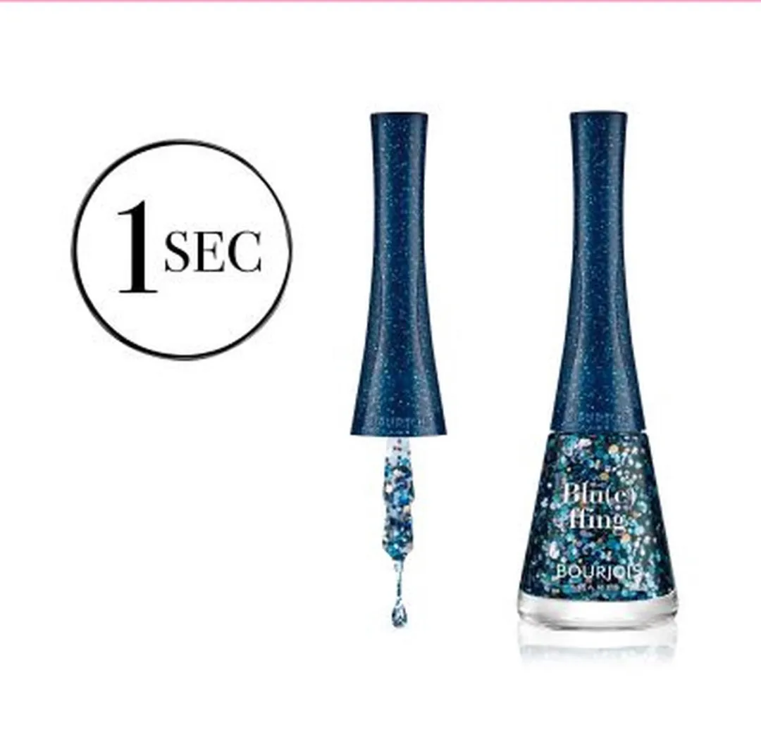 Bourjois 1 Seconde Nagellak 01 Blu(e)ffing - 9ml