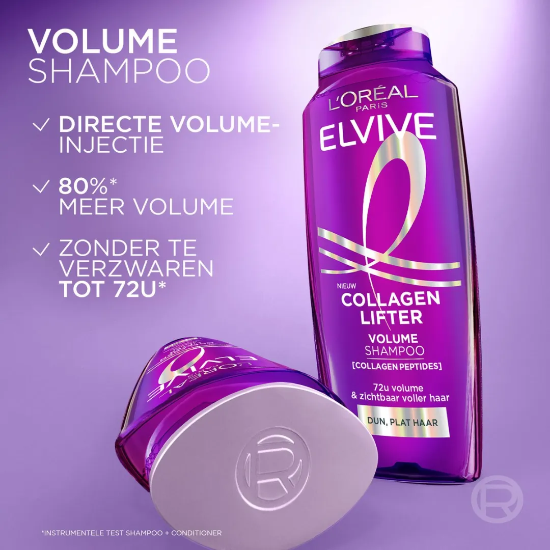 L'Oréal Paris Elvive Collagen Lifter Shampoo 250ml - 6 Stuks - afbeelding 6 van 6
