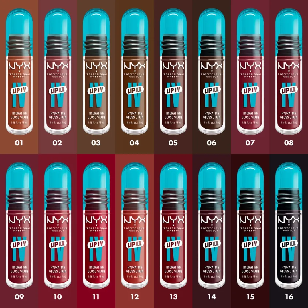 NYX Professional Makeup Lip IV 01 Caramel Drip Hydraterende Lipgloss 5ml
