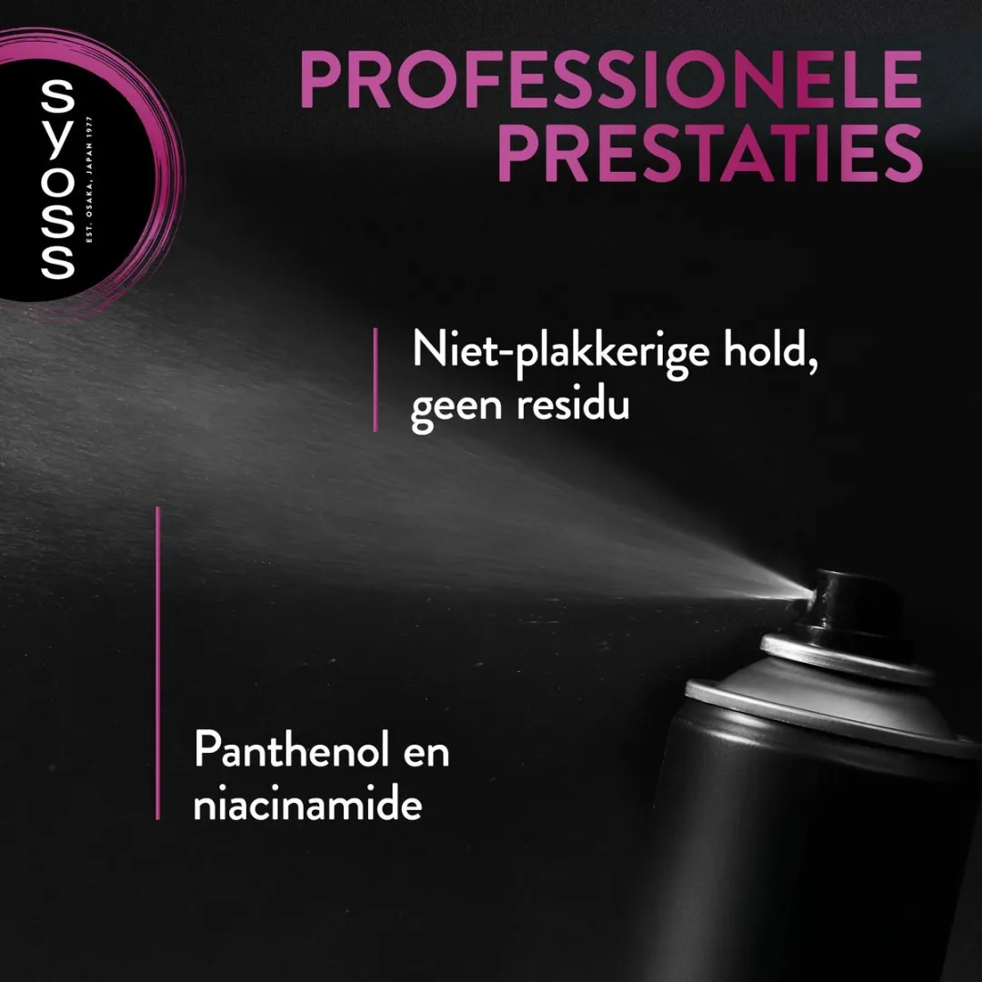 SYOSS Ceramide Haarspray 1800ml - 6 Stuks