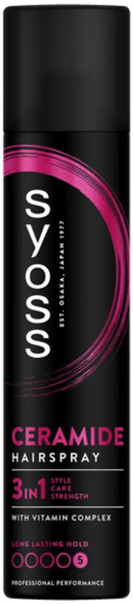 SYOSS Ceramide Haarspray 1800ml - 6 Stuks