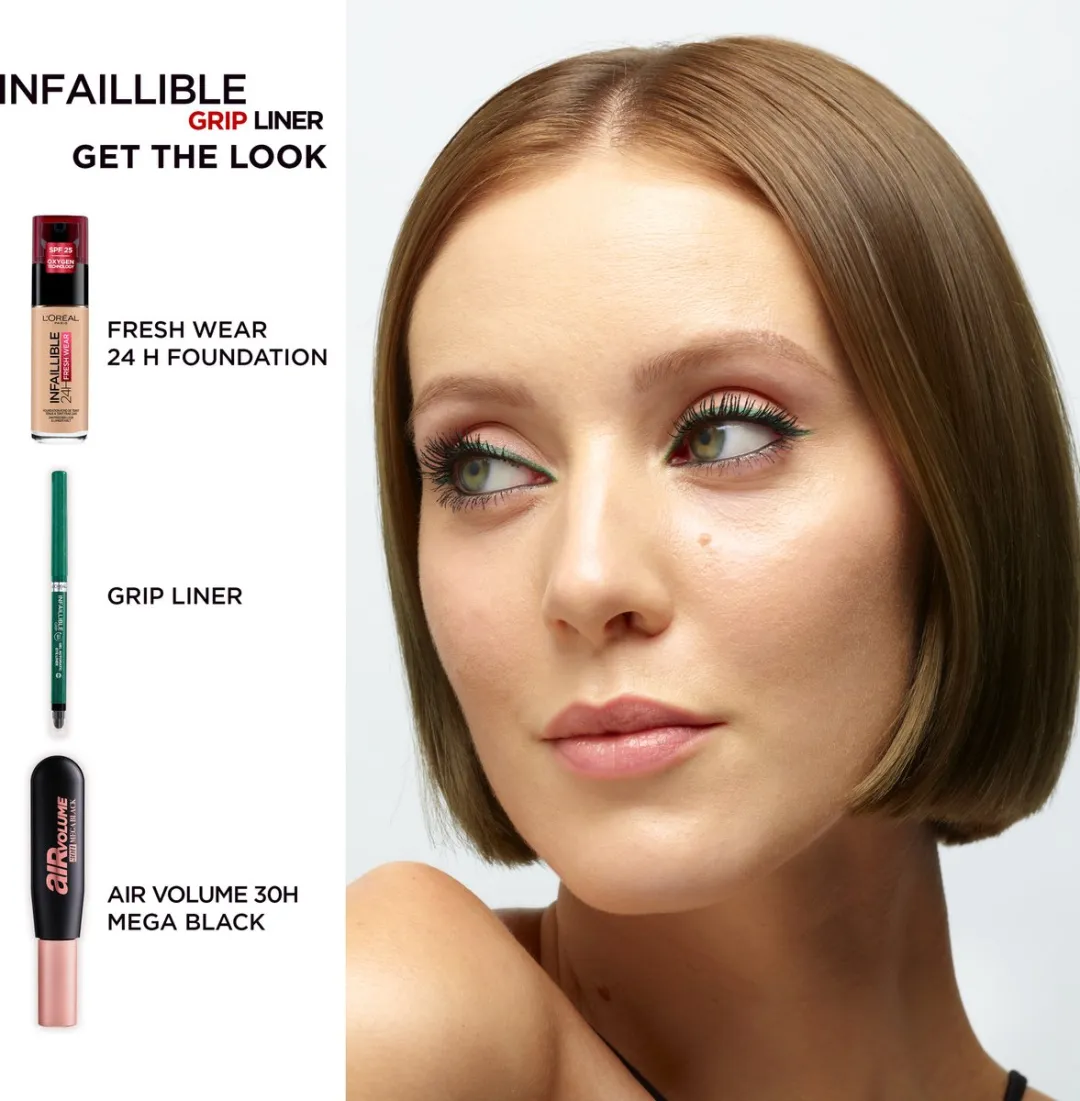 L'Oréal Paris Infaillible 36H Grip Gel Automatic Eyeliner Blue Jersey - 5g