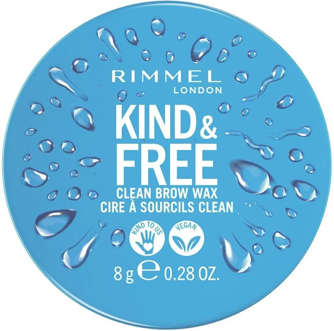 Rimmel London Kind & Free Universal Eyebrow Wax 8g - Transparant