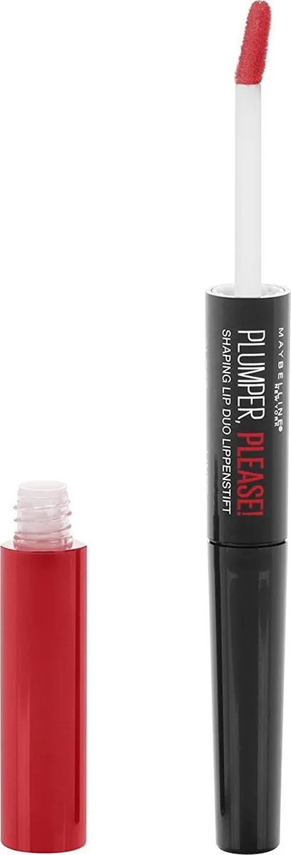 Maybelline Plumper Please! Lip Duo 235 Rood - 4ml - afbeelding 6 van 6