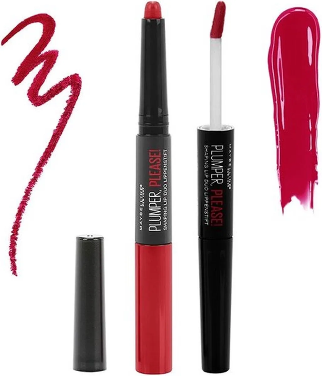 Maybelline Plumper Please! Lip Duo 235 Rood - 4ml