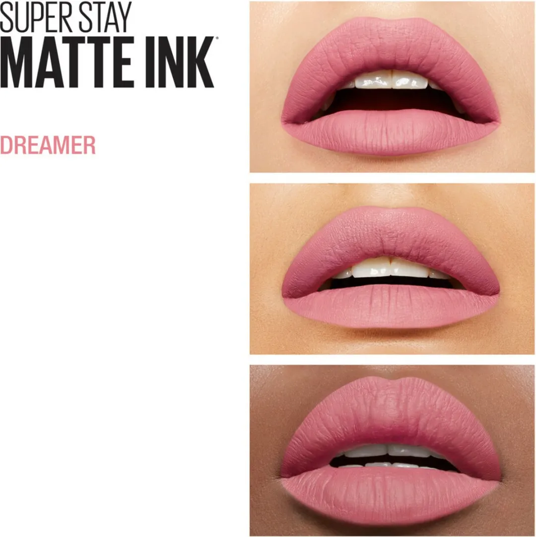 Maybelline SuperStay Matte Ink 10 Dreamer - 3 Stuks