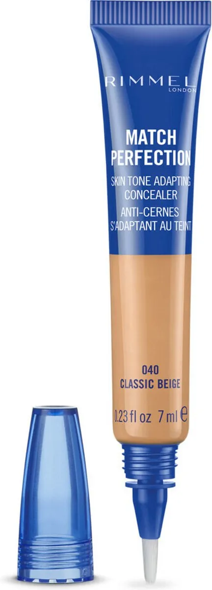 Rimmel London Match Perfection Concealer 040 Classic Beige - 7ml - afbeelding 6 van 6