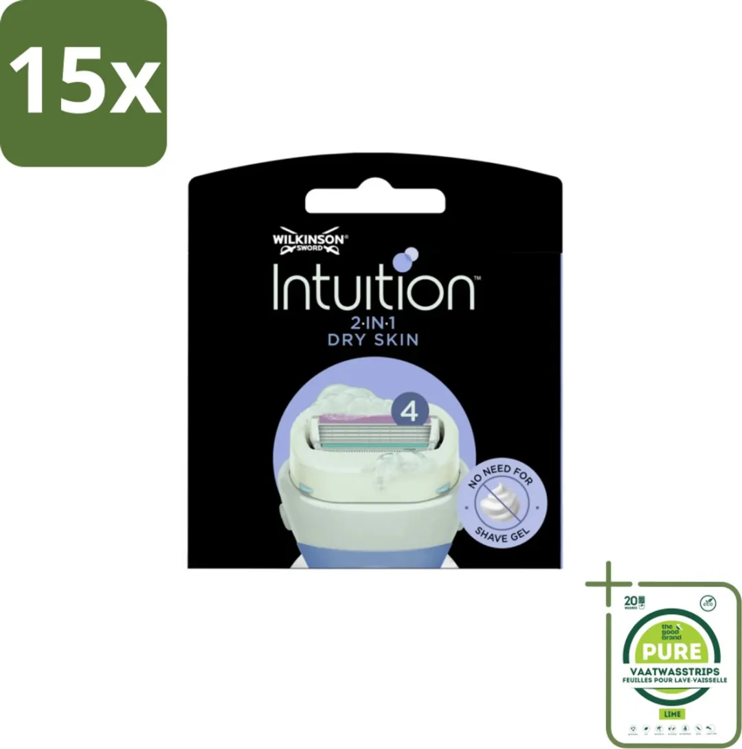 Wilkinson Sword Intuition Navulmesjes 4-delig