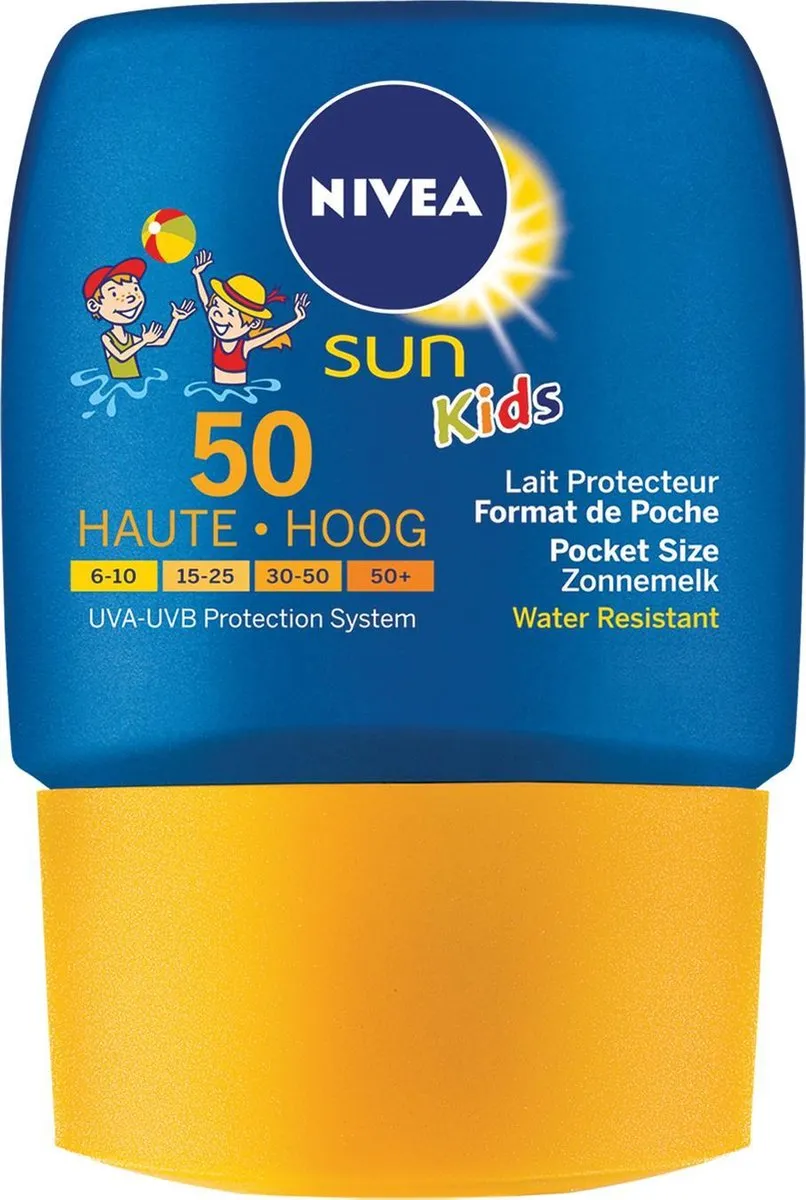 NIVEA SUN Kids Pocket Size Zonnemelk SPF 50+ 50ml