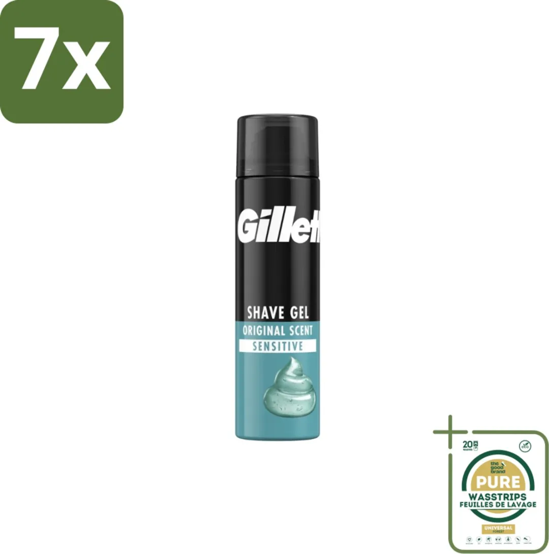 Gillette Gevoelige Huid Scheergel 200ml