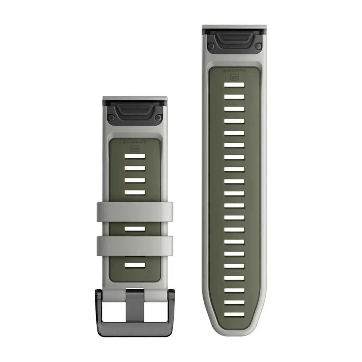Garmin QuickFit Siliconen Bandje 26mm - Fog Gray