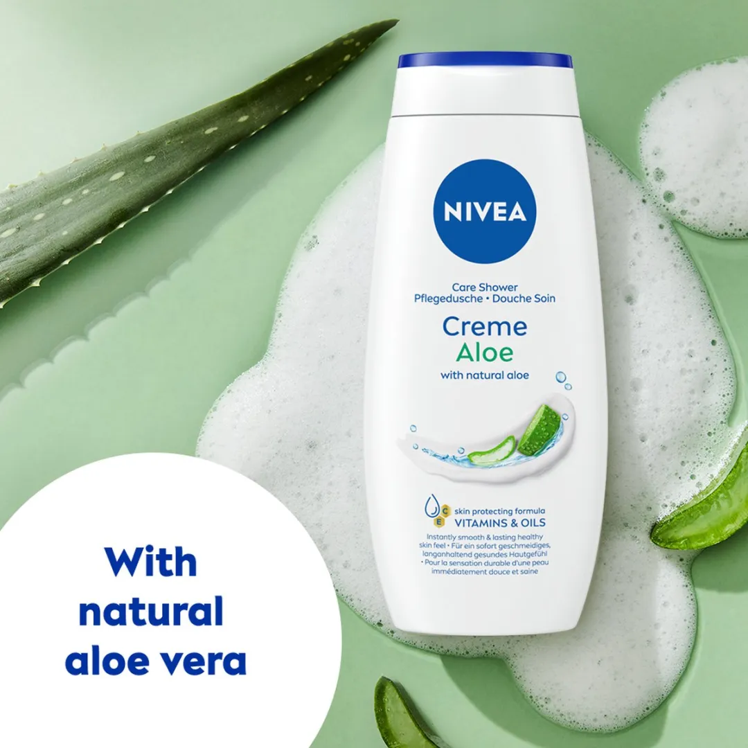 NIVEA Creme Aloë Vera Douchecrème 250ml - 6 Stuks