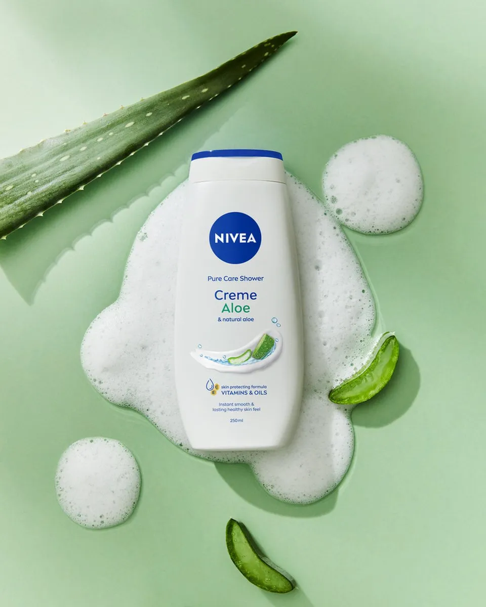 NIVEA Creme Aloë Vera Douchecrème 250ml - 6 Stuks