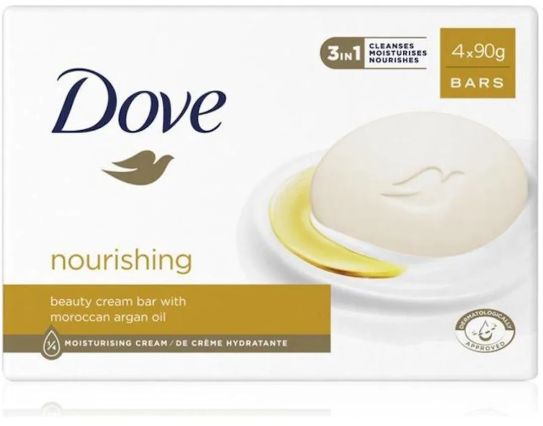 Dove Cream Oil Zeep - 4x100ml