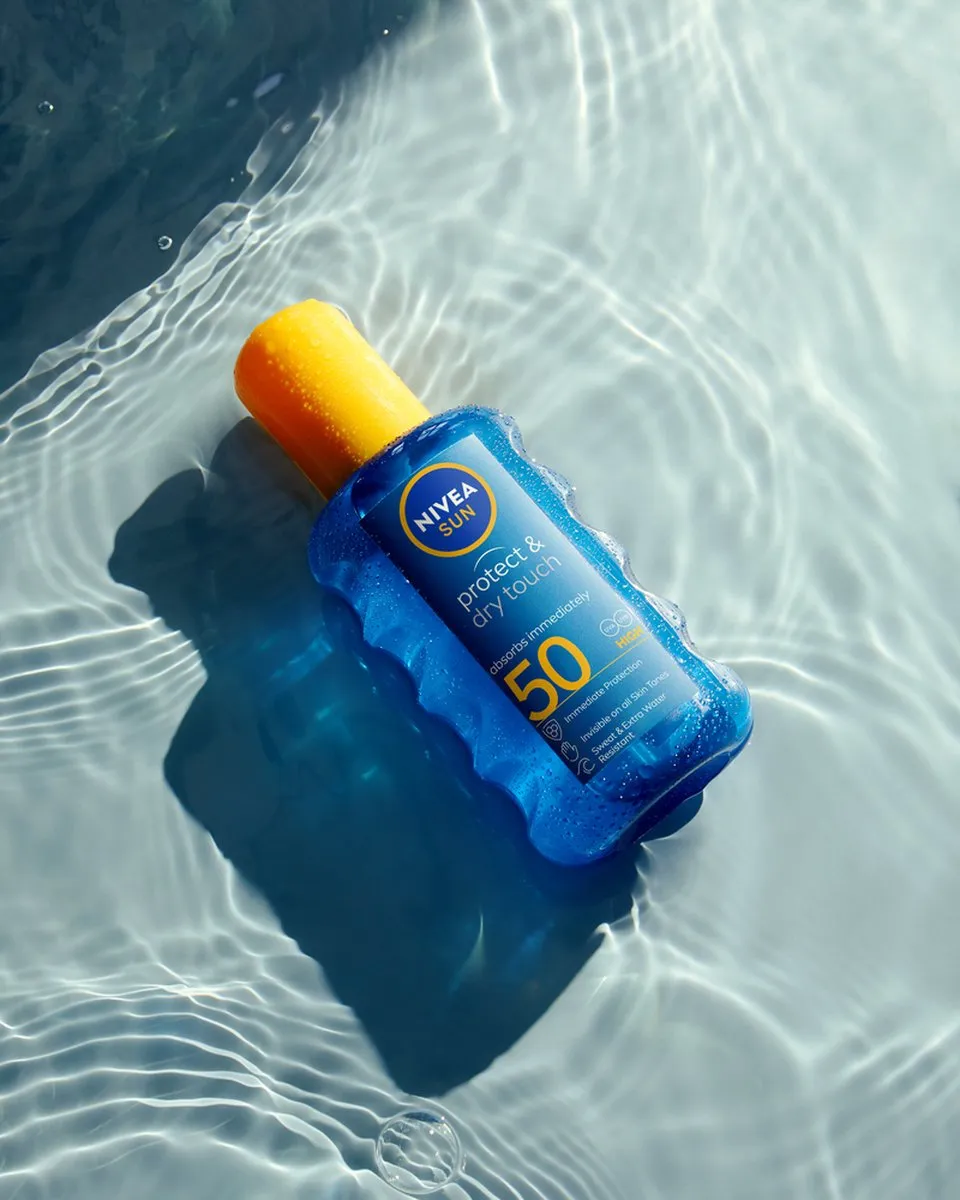 NIVEA SUN Protect & Dry Touch Transparante Zonnebrand Spray SPF 50 - 200ml
