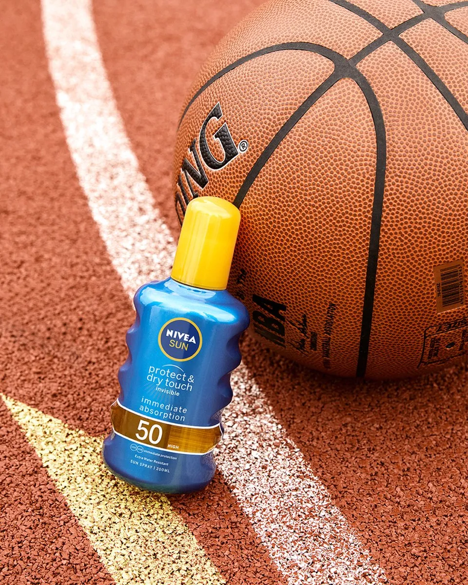 NIVEA SUN Protect & Dry Touch Transparante Zonnebrand Spray SPF 50 - 200ml