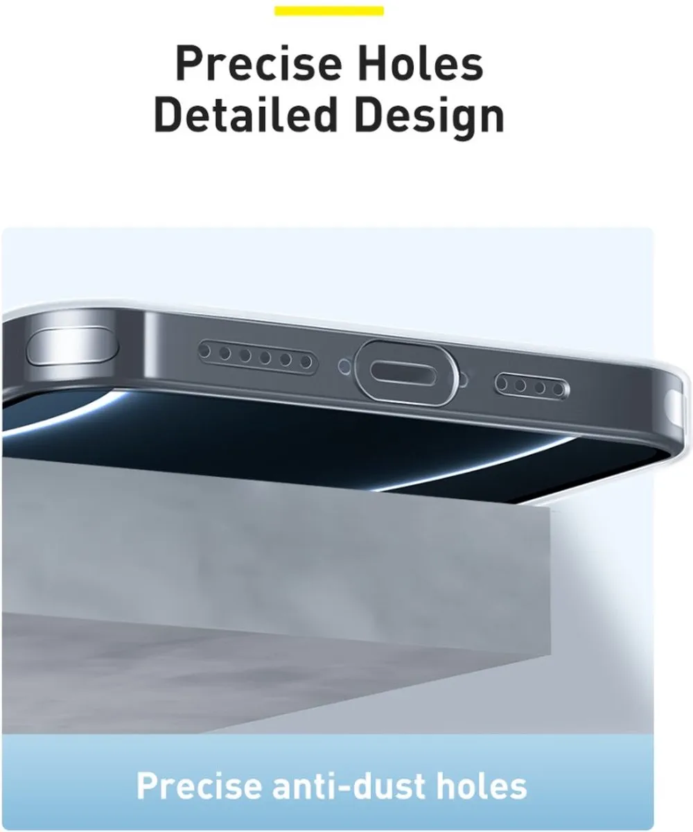 Baseus Hoesje iPhone 13 Pro - Zwart