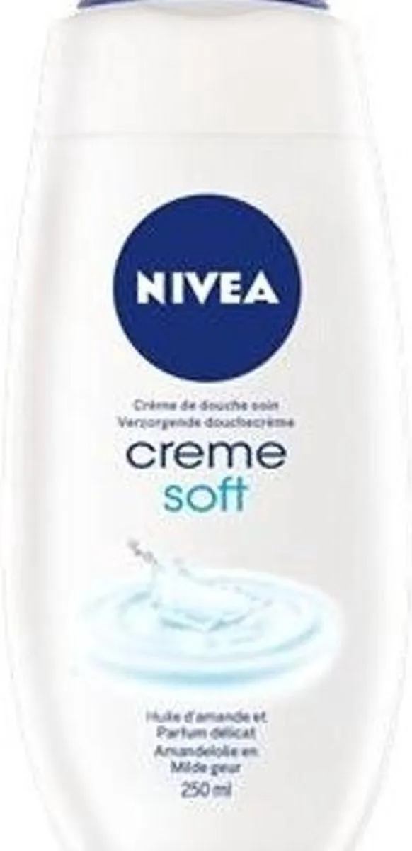 NIVEA Douchegel Creme Soft 250ml - 12 Stuks