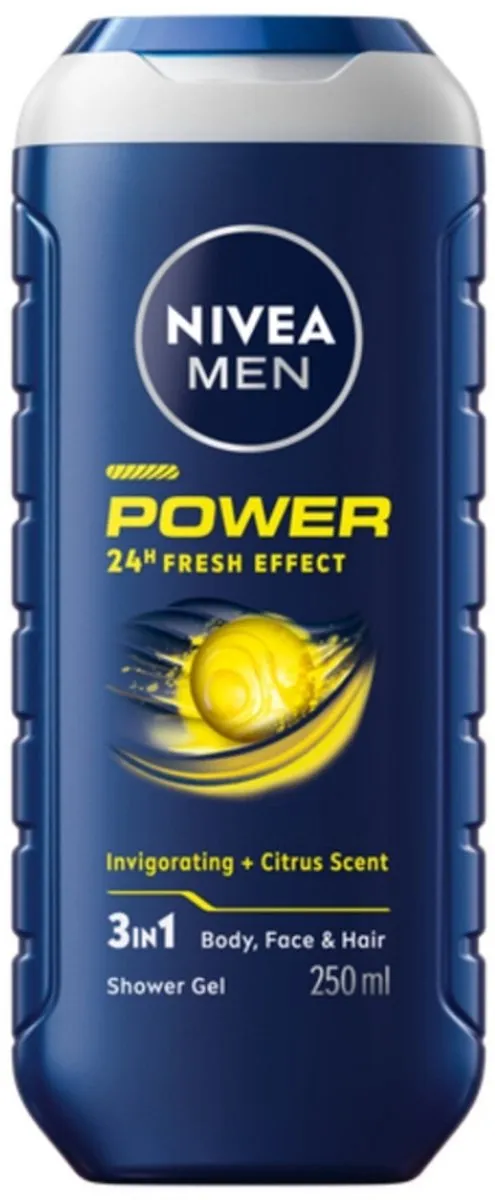 NIVEA Men Douchegel Power Refresh 250ml - 2 Stuks