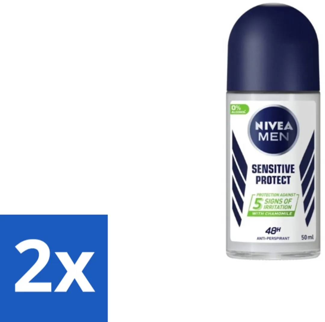 NIVEA Men Sensitive Protect Deodorant Roller 50ml