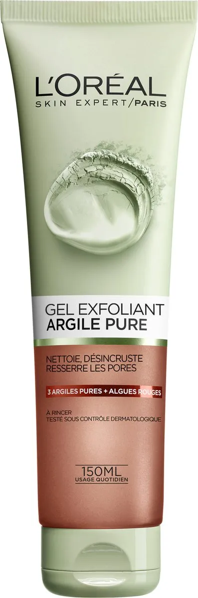 L'Oréal Paris Exfoliërend Pure Clay Reinigingsgel 150ml