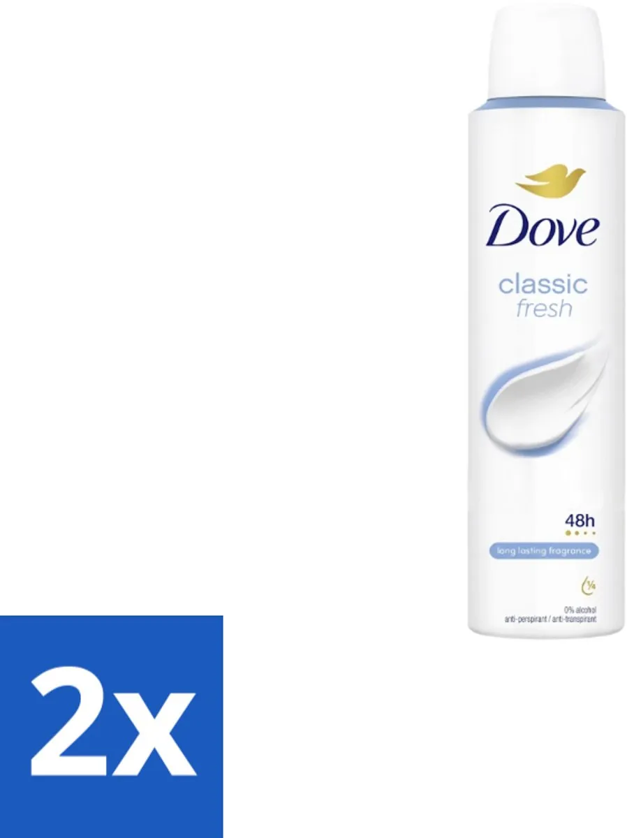 Dove Classic Fresh Deodorant Spray 400ml
