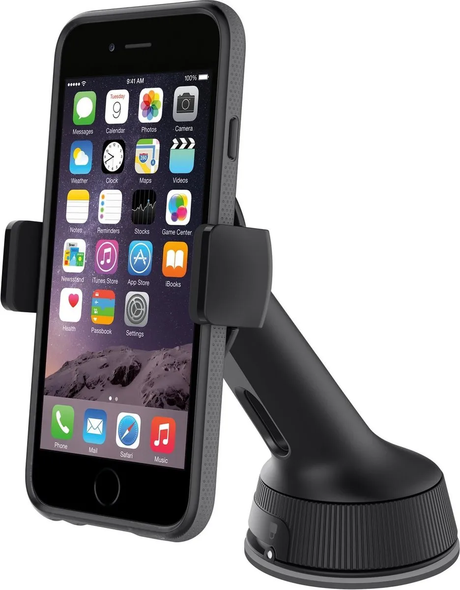 Belkin Universele Telefoonhouder F8M978bt - Dashboard/voorruit - 7.5 Inch - Zwart