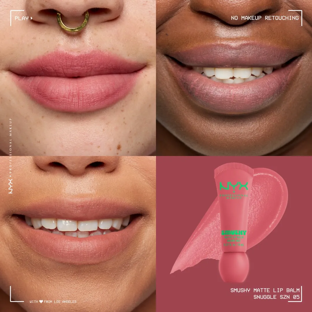 NYX Smushy Matte Snuggle SZN Lippenbalsem 8ml - afbeelding 6 van 6