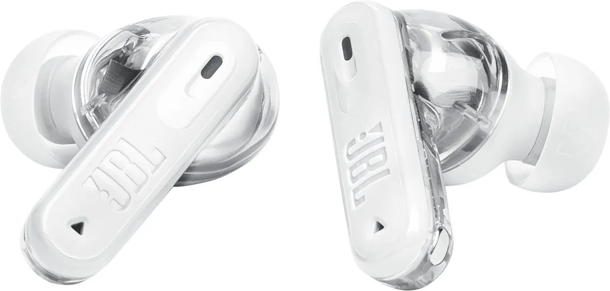 JBL Tune Beam 2 Oordopjes - Ghost White