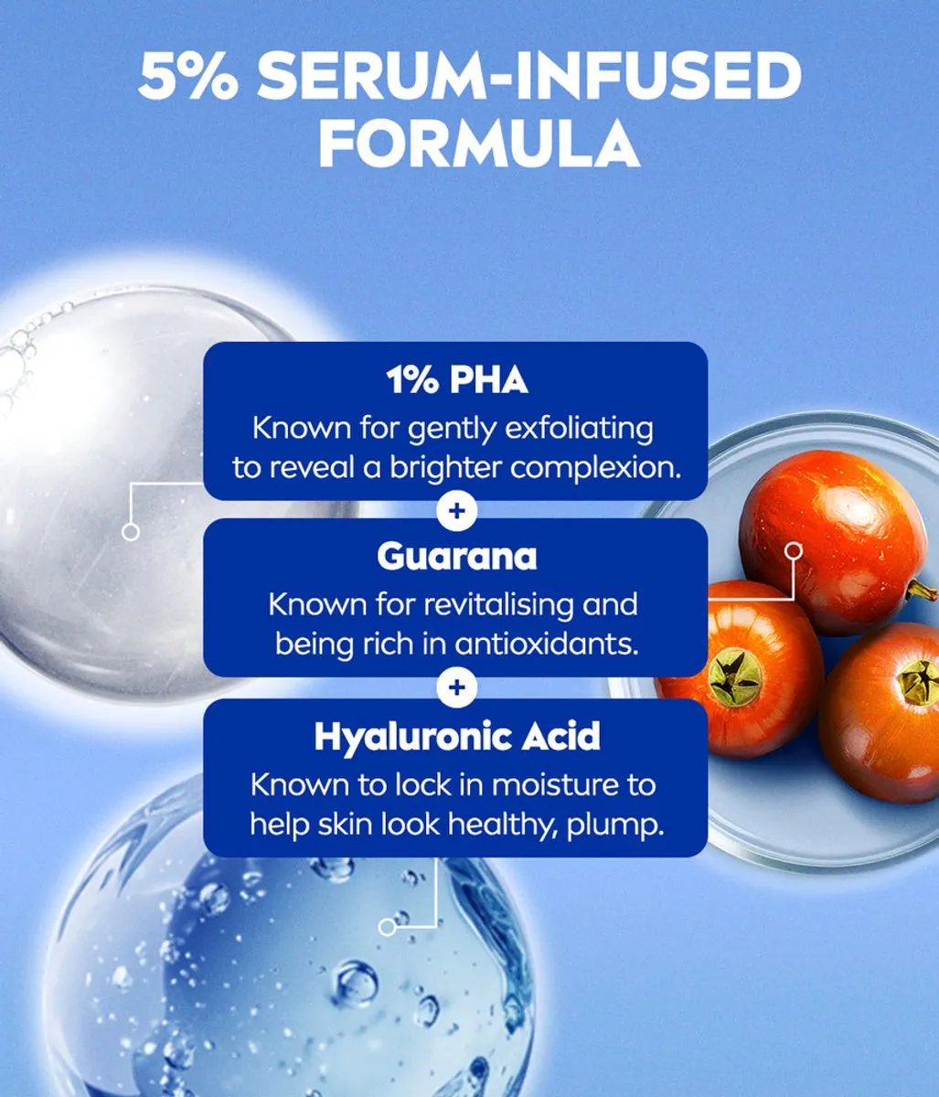 NIVEA Luminous630 Skin Glow Micellair Water - 2000ml (5x400ml)