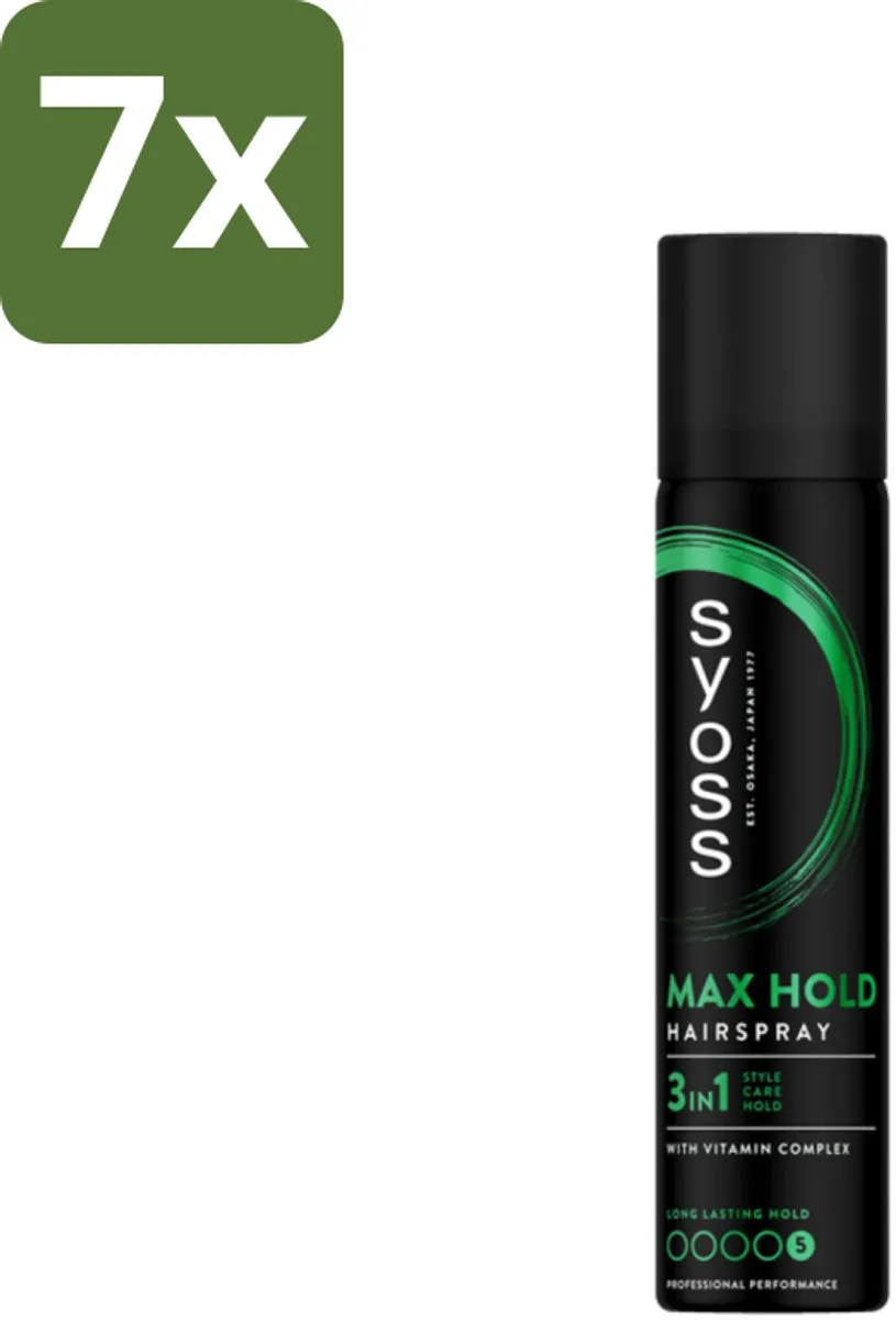 SYOSS Max Hold Haarspray 75ml