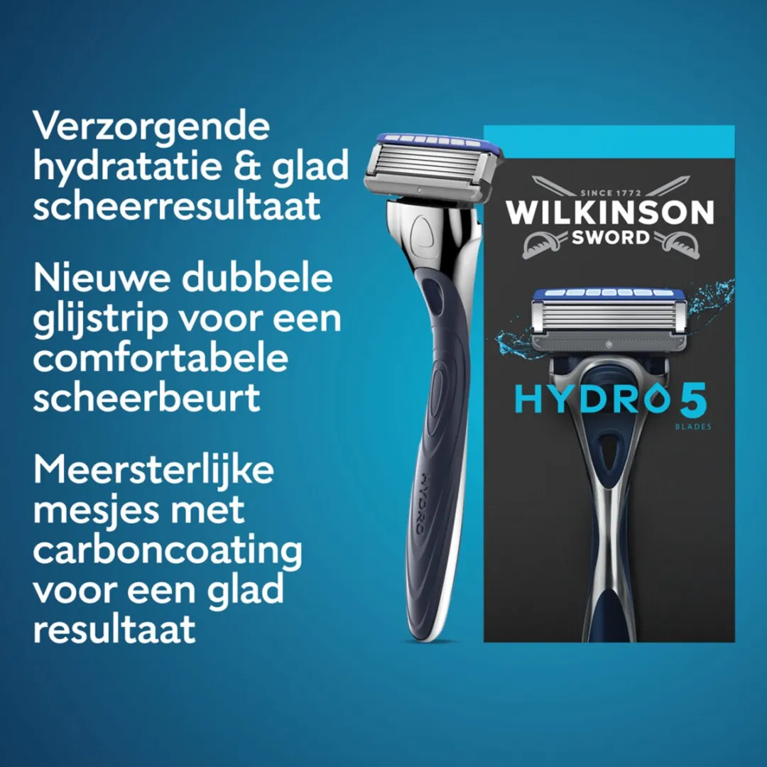 Wilkinson Hydro 5 Scheersysteem - Blauw - 27 Stuks